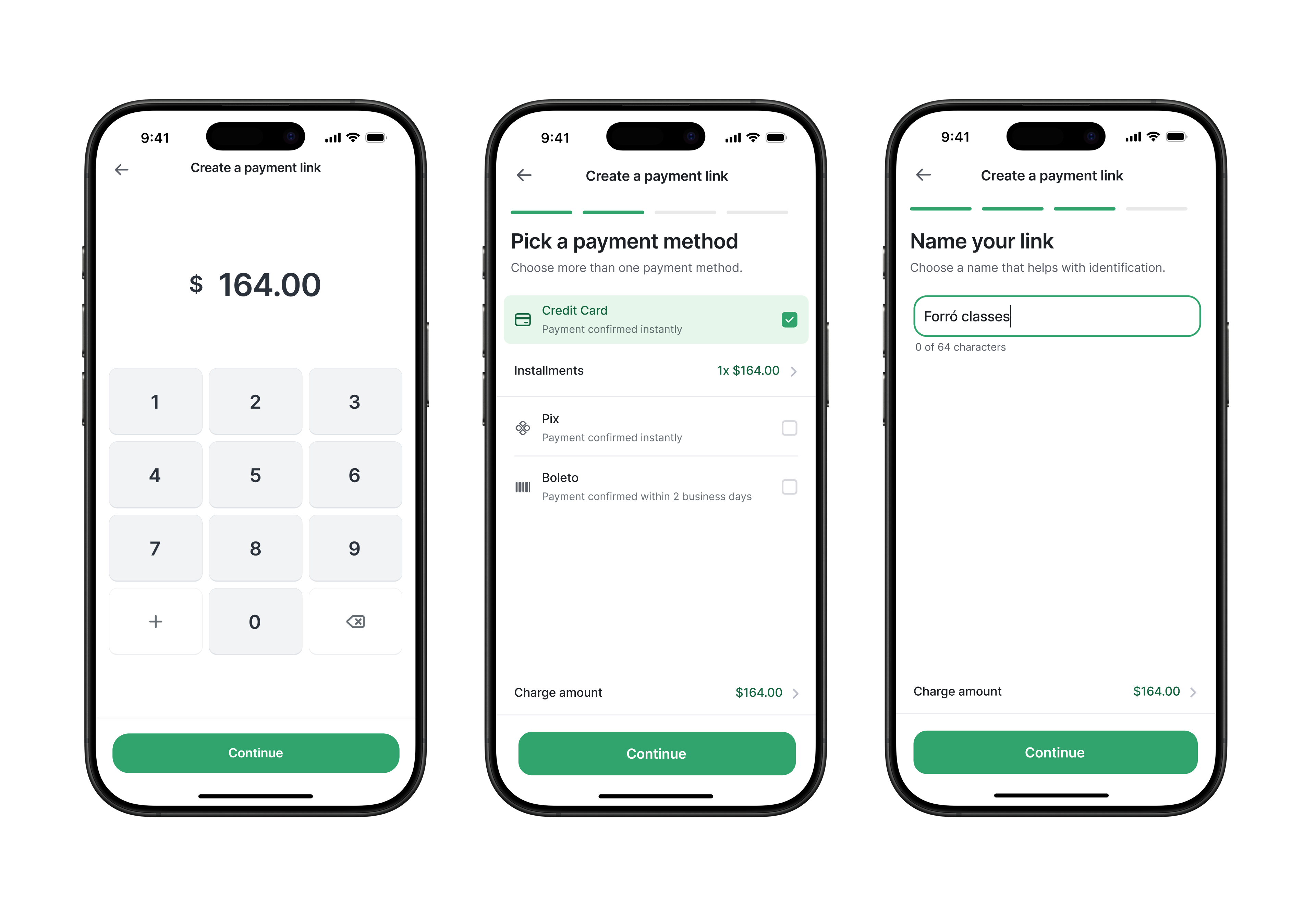 Stone Link app flow preview screen 1